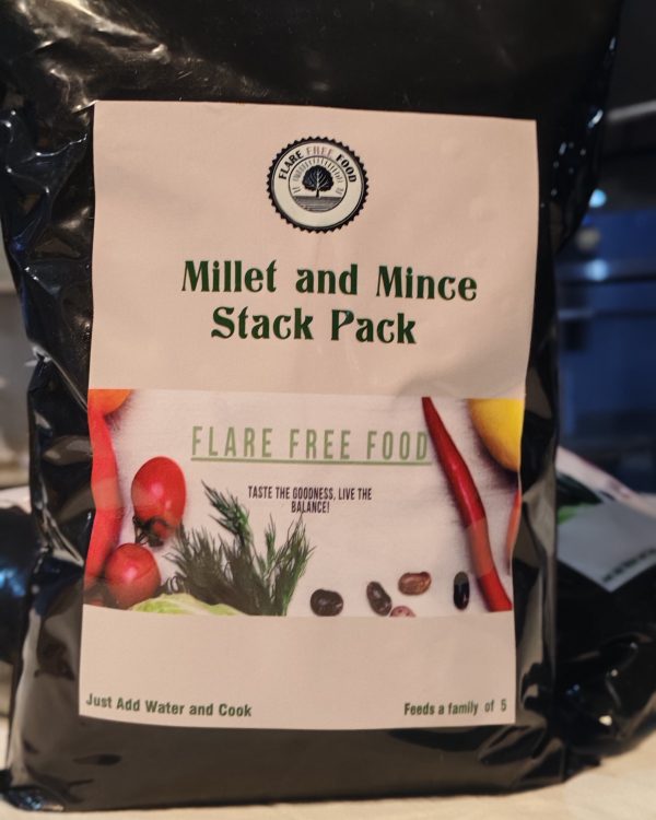 Rice or Millet Stack Pack. Meal Pack
