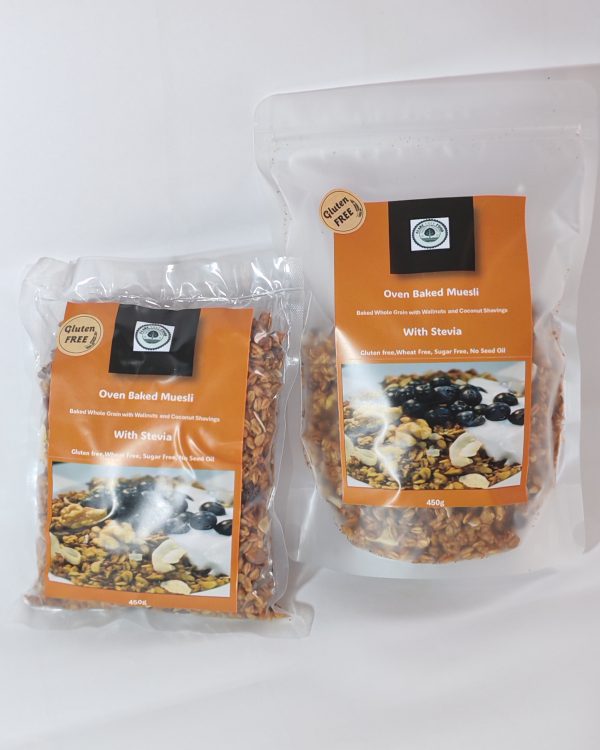 Baked Muesli Sugar and Gluten Free